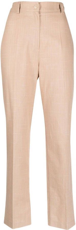 Hebe Studio Cropped chino Beige