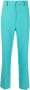 Hebe Studio High waist broek Blauw - Thumbnail 1