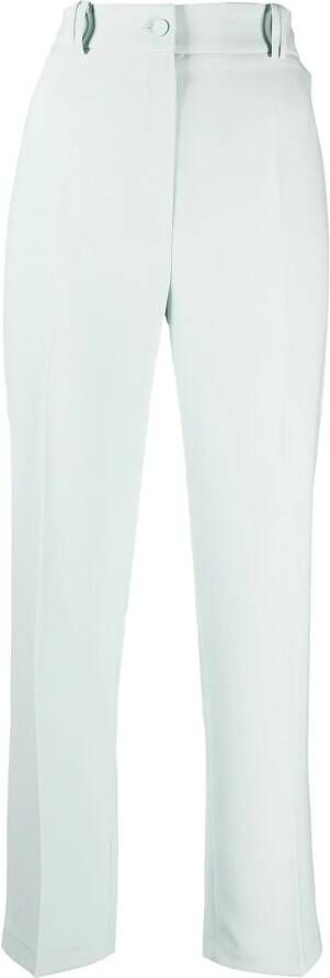 Hebe Studio High waist broek Groen
