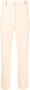 Hebe Studio High waist pantalon Beige - Thumbnail 1