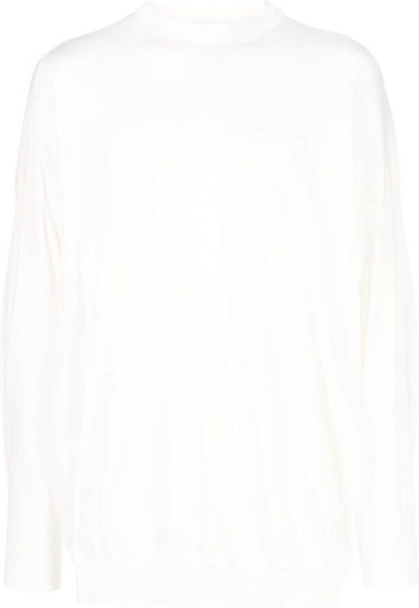 Hed Mayner Sweater met ronde hals Wit