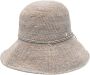 Helen Kaminski Raffia hoed Grijs - Thumbnail 1