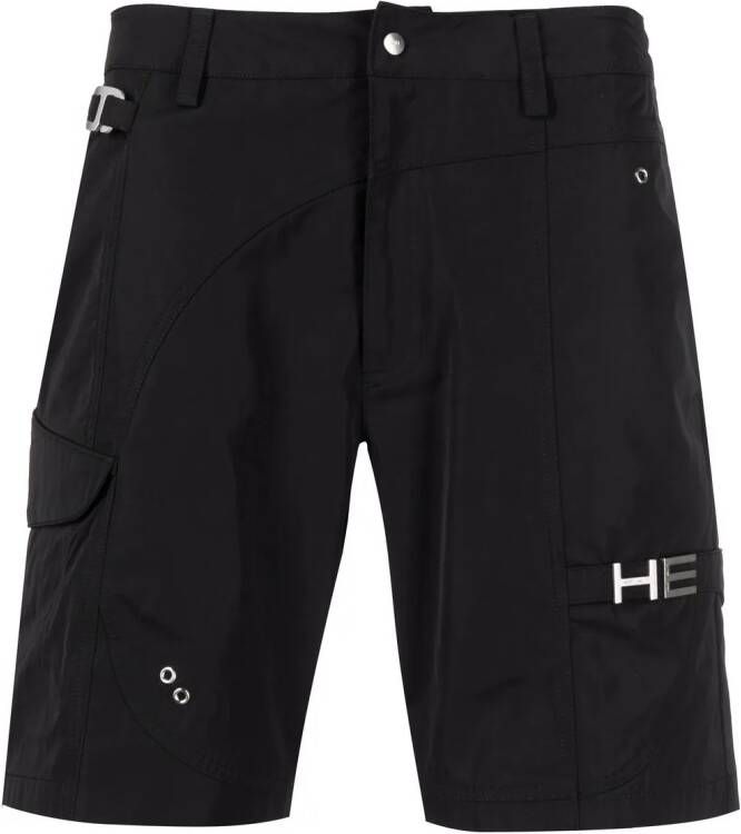 HELIOT EMIL Cargo shorts Zwart