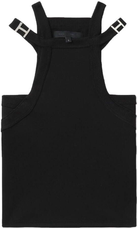 HELIOT EMIL Geribbelde tanktop Zwart