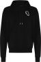 HELIOT EMIL Hoodie met logoprint Zwart - Thumbnail 1