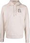 HELIOT EMIL Hoodie met trekkoord heren biologisch katoen L Beige - Thumbnail 1
