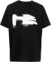 HELIOT EMIL T-shirt met logoprint Zwart - Thumbnail 1