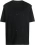 HELIOT EMIL T-shirt met logo Zwart - Thumbnail 1