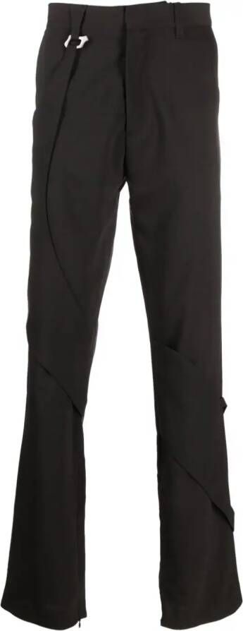 HELIOT EMIL Straight broek Bruin