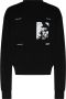 HELIOT EMIL Sweater met print Zwart - Thumbnail 1