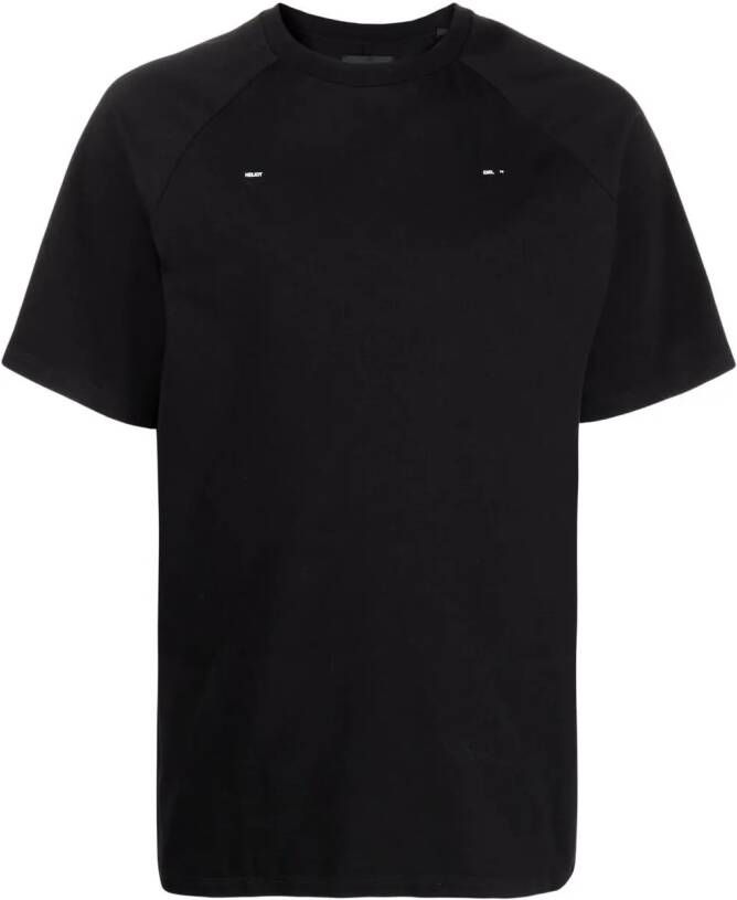 HELIOT EMIL T-shirt met logo Zwart