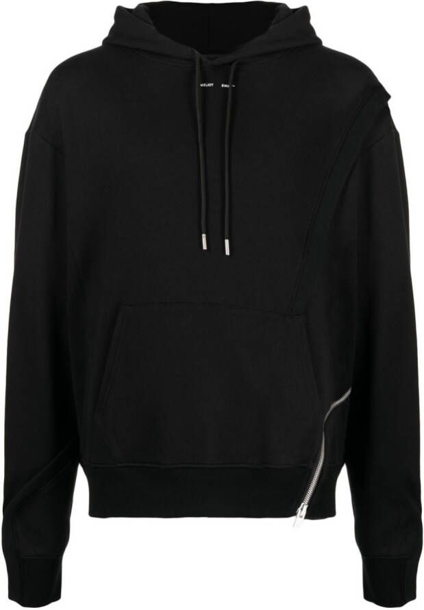 HELIOT EMIL Hoodie met rits Zwart