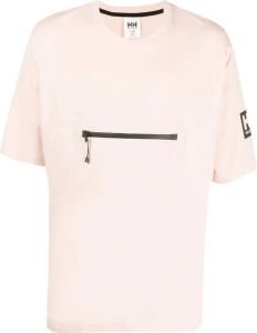Helly Hansen T-shirt met ritszak Roze