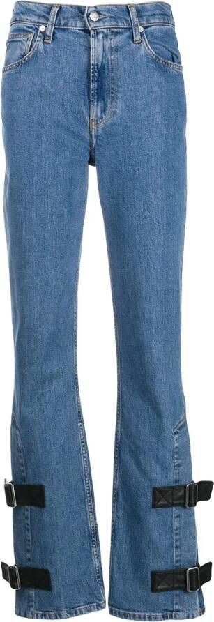 Helmut Lang Bootcut jeans Blauw