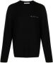 Helmut Lang Sweater met logoprint Zwart - Thumbnail 1