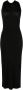 Helmut Lang Midi-jurk met gedraaid detail Zwart - Thumbnail 1