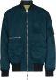 Helmut Lang Omkeerbaar bomberjack Blauw - Thumbnail 1