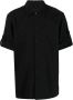 Helmut Lang Overhemd met korte mouwen Zwart - Thumbnail 1
