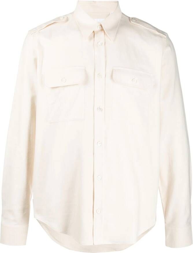 Helmut Lang Overhemd met lange mouwen Wit