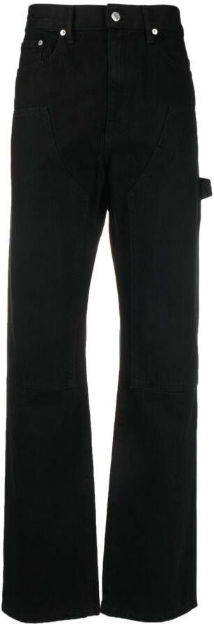 Helmut Lang Straight jeans Zwart