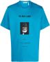 Helmut Lang T-shirt met print Blauw - Thumbnail 1