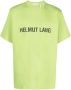 Helmut Lang T-shirt met logoprint Groen - Thumbnail 1