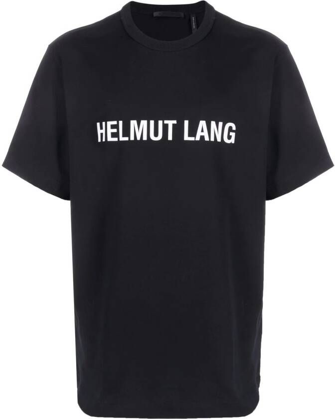 Helmut Lang T-shirt met logoprint Zwart