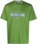 Helmut Lang T-shirt met print Groen - Thumbnail 1