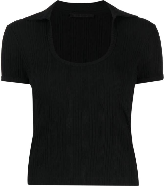 Helmut Lang T-shirt met ronde hals Zwart