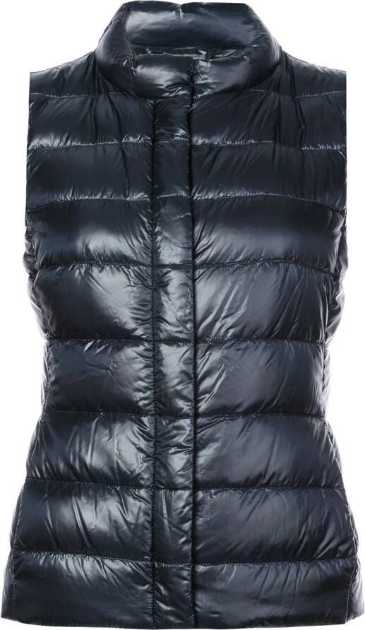 Herno Bodywarmer met rits Blauw