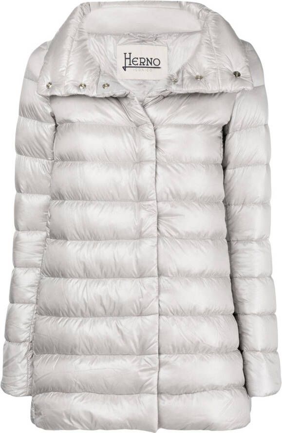 Herno bodywarmer met rits Grijs