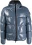 Herno Donsjack met logopatch Blauw - Thumbnail 1