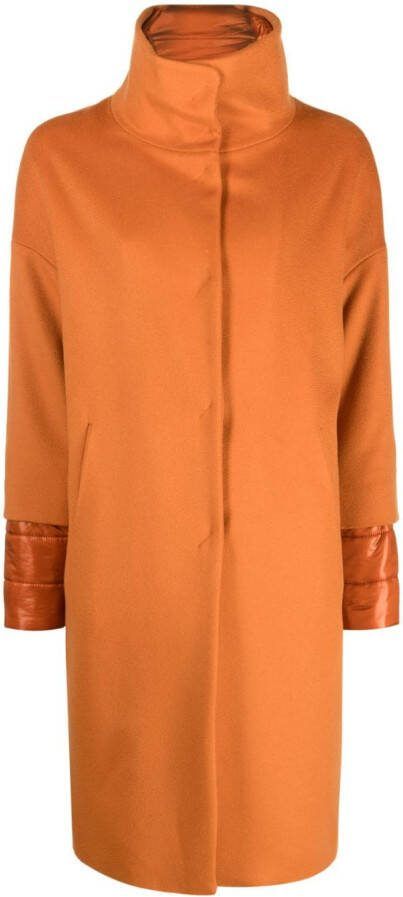 Herno Jas met trechterhals Oranje