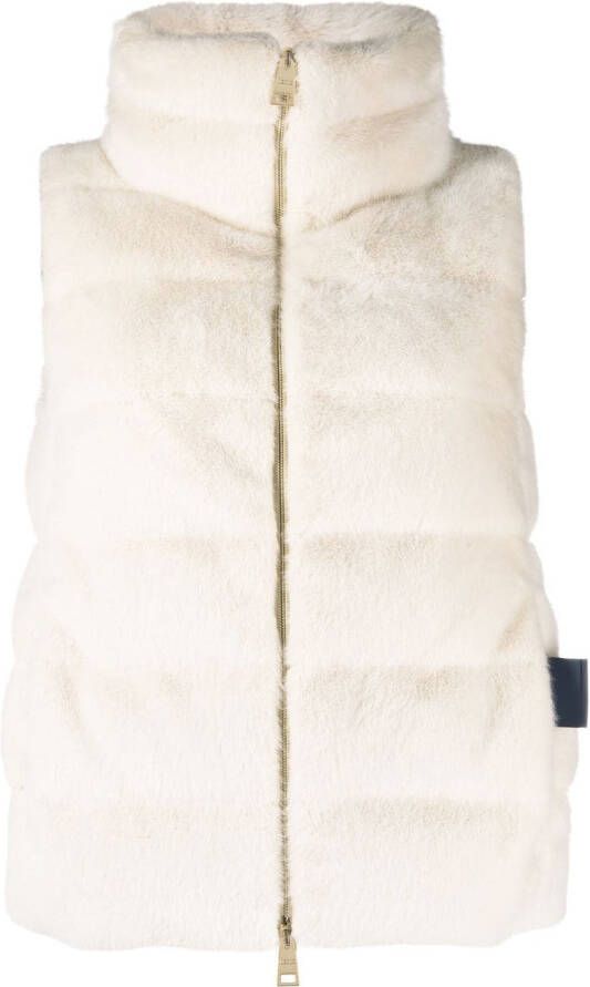 Herno Gewatteerde bodywarmer Wit