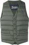 Herno gewatteerde en getailleerde bodywarmer Groen - Thumbnail 1