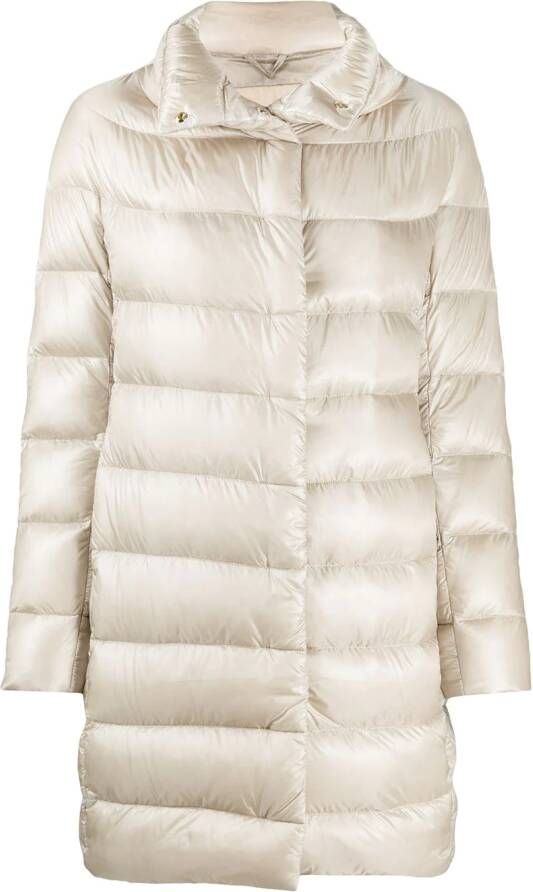 Herno Gewatteerde jas Beige
