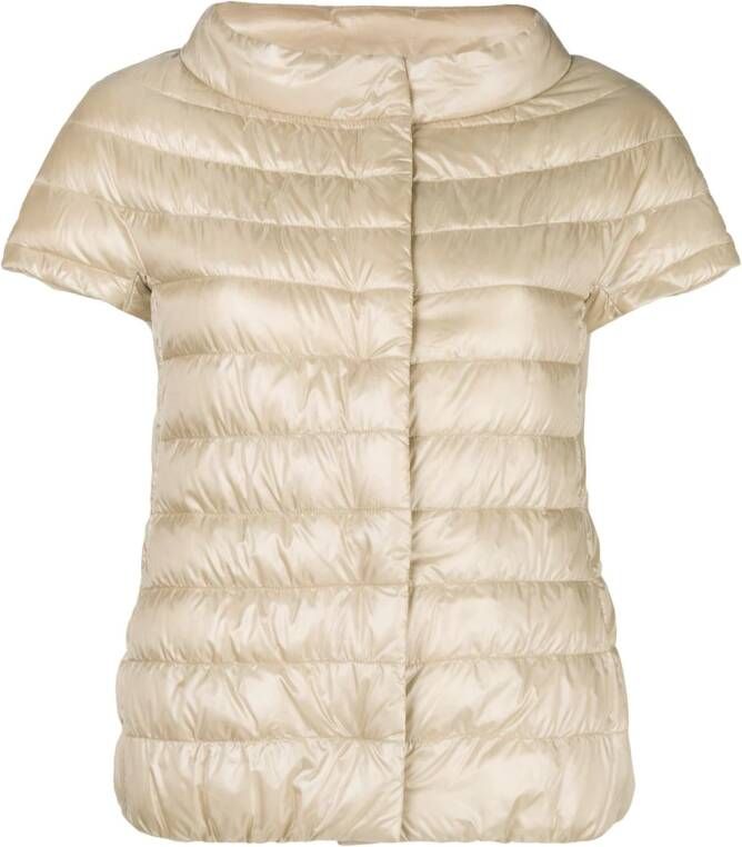 Herno gewatteerde jas Beige