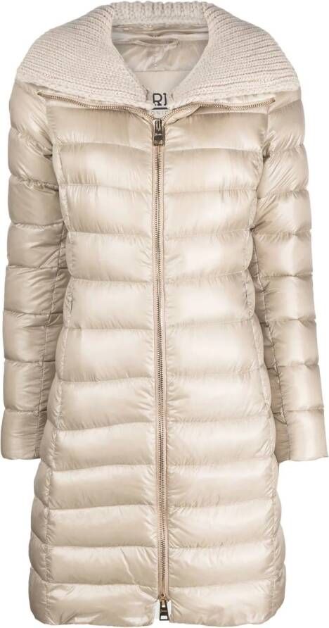 Herno Gewatteerde jas Beige