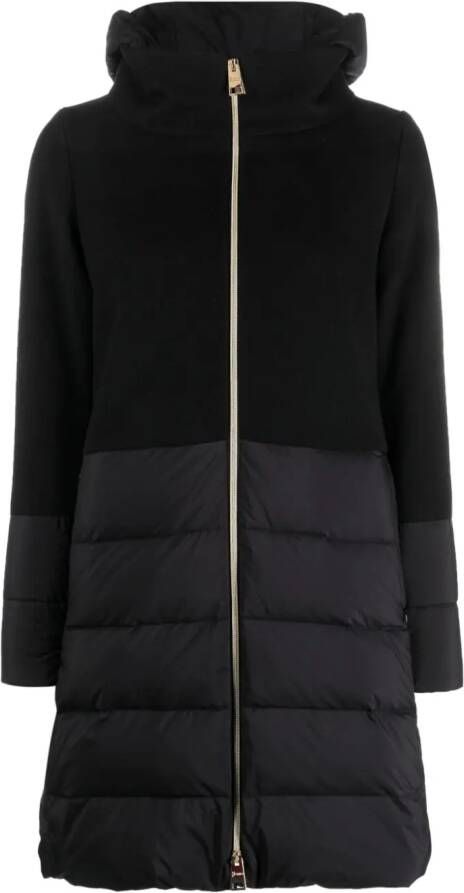 Herno Gewatteerde jas Zwart