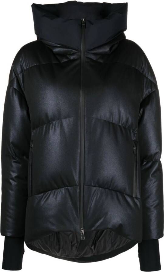 Herno Donsjas met capuchon Blauw