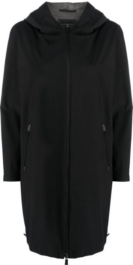 Herno Jas met capuchon Zwart