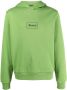 Herno Hoodie met print Groen - Thumbnail 1