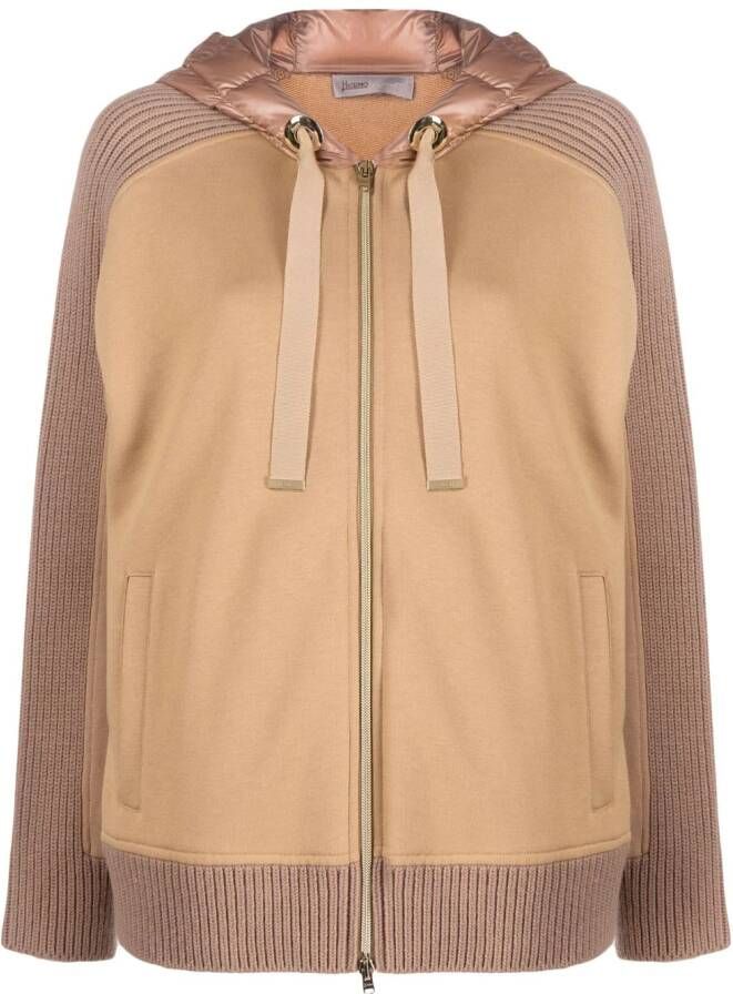 Herno Jack met capuchon Bruin