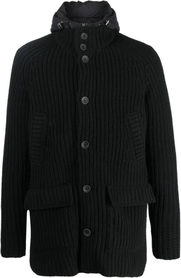 Herno Jack met capuchon Zwart