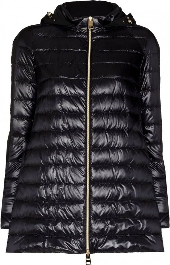 Herno Jack met verborgen capuchon Zwart