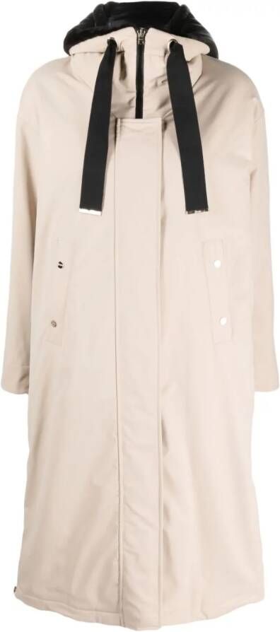 Herno Jas met capuchon Beige