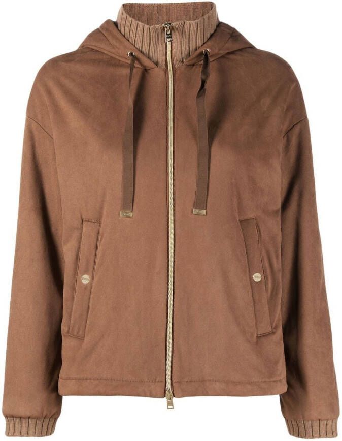 Herno Jas met capuchon Beige