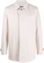Herno Jas met enkele rij knopen Beige - Thumbnail 1