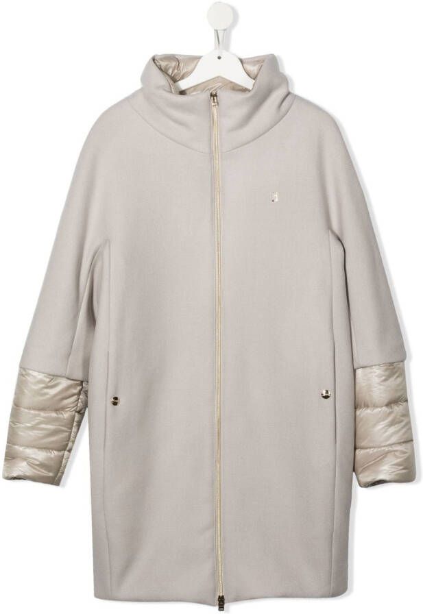 Herno Kids Gelaagde jas Grijs