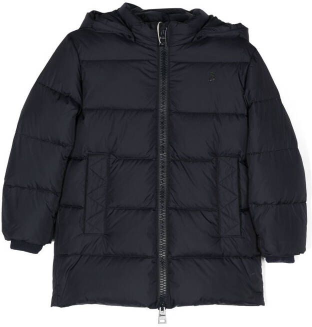 Herno Kids Donsjas met capuchon Blauw
